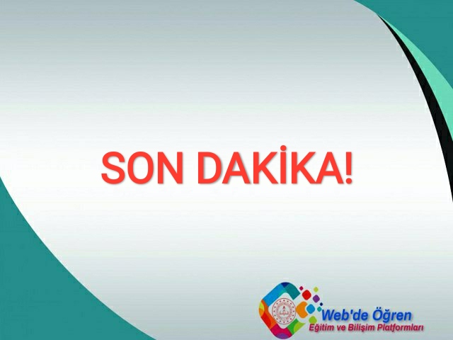 Mesleki ve Teknik Eğitim Genel Müdürlüğüne Bağlı Okulların 13-18 Nisan Haftası Ders Programı Yayımlandı
