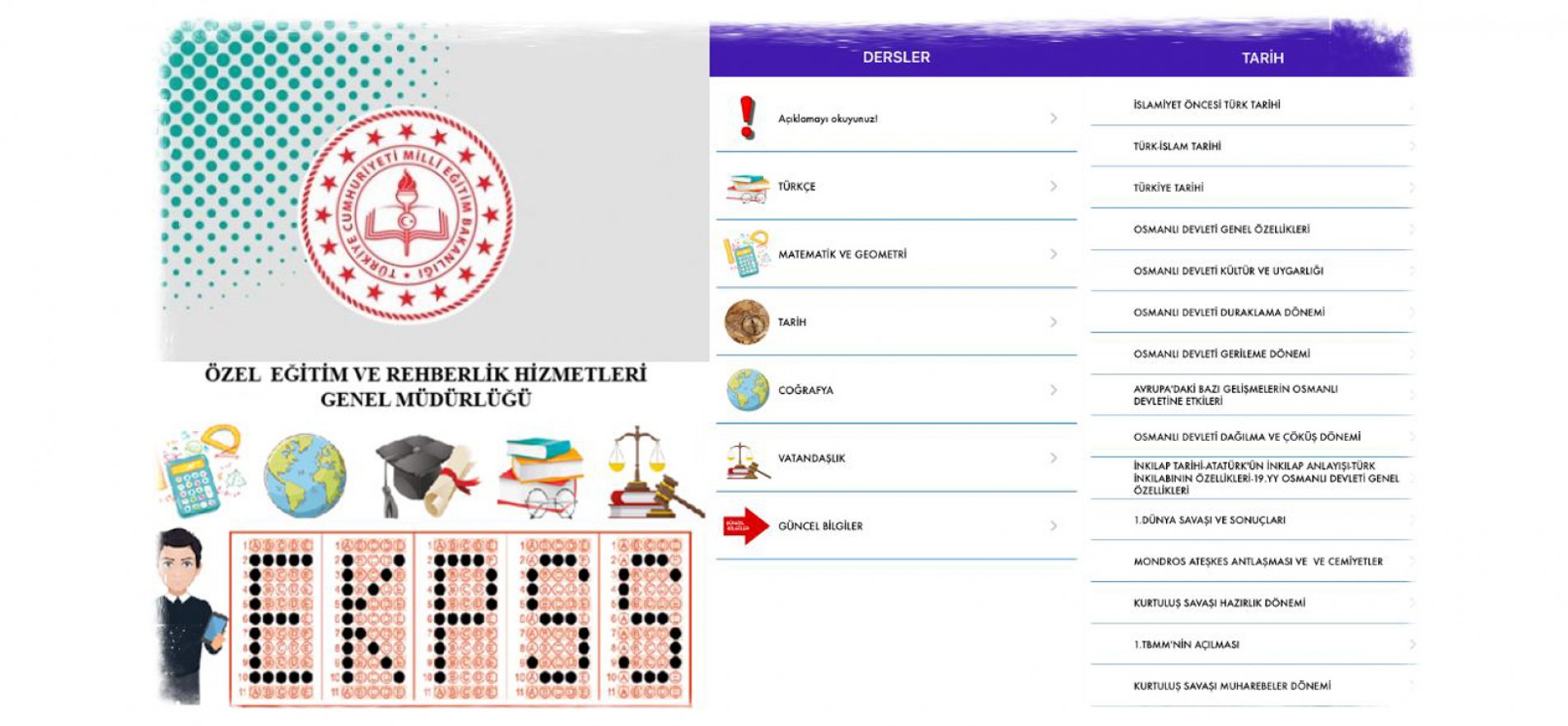 Özel Eğitim Öğrencilerinin Ekpss’ye Hazırlığı İçin Mobil Uygulama