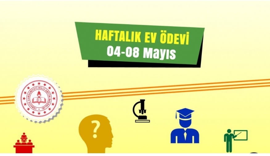 1-12. Sınıf Ev Ödevleri ( 04-08 Mayıs)