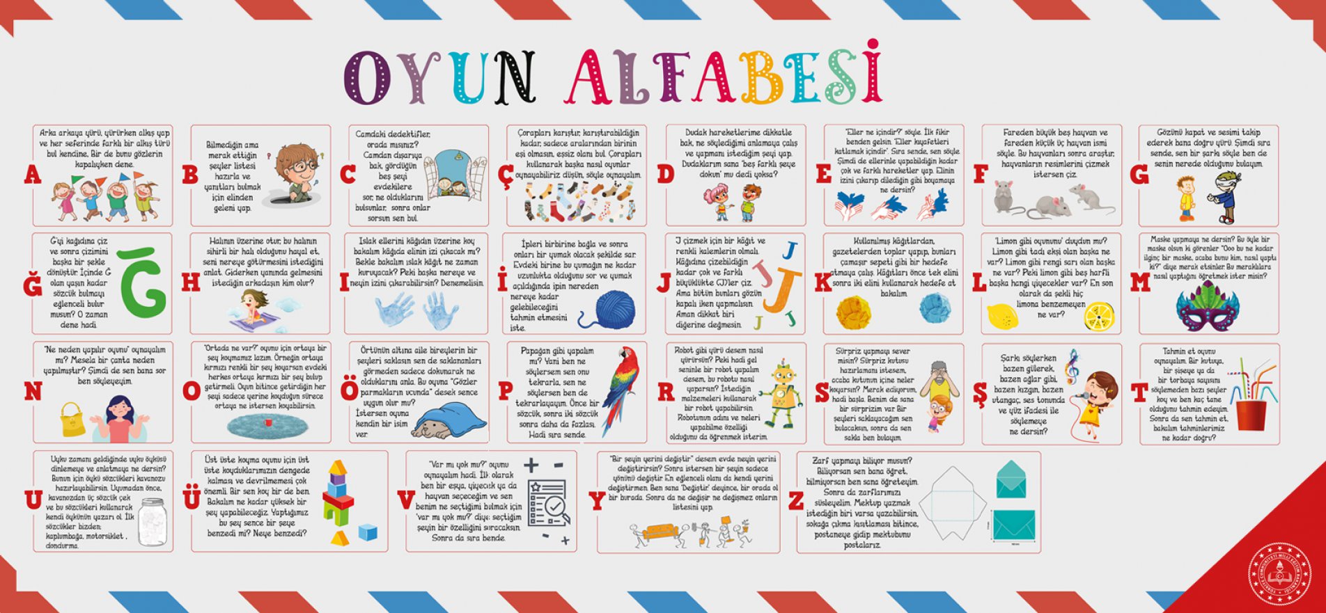 Çocuklar İçin “Oyun Alfabesi”