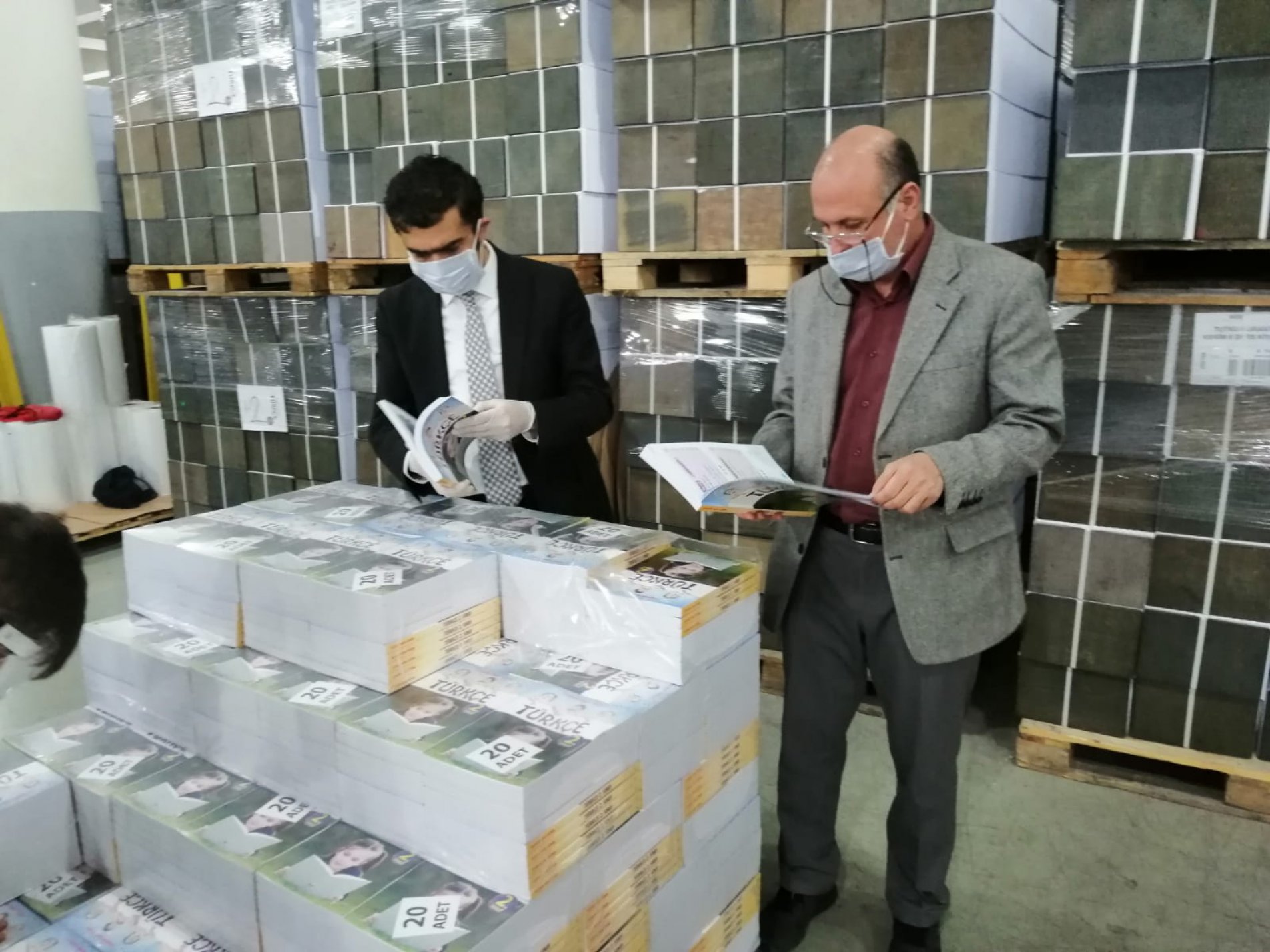 2020-2021 Eğitim-Öğretim Yılında Ücretsiz Dağıtılacak Ders Kitaplarının Baskısı Devam Ediyor