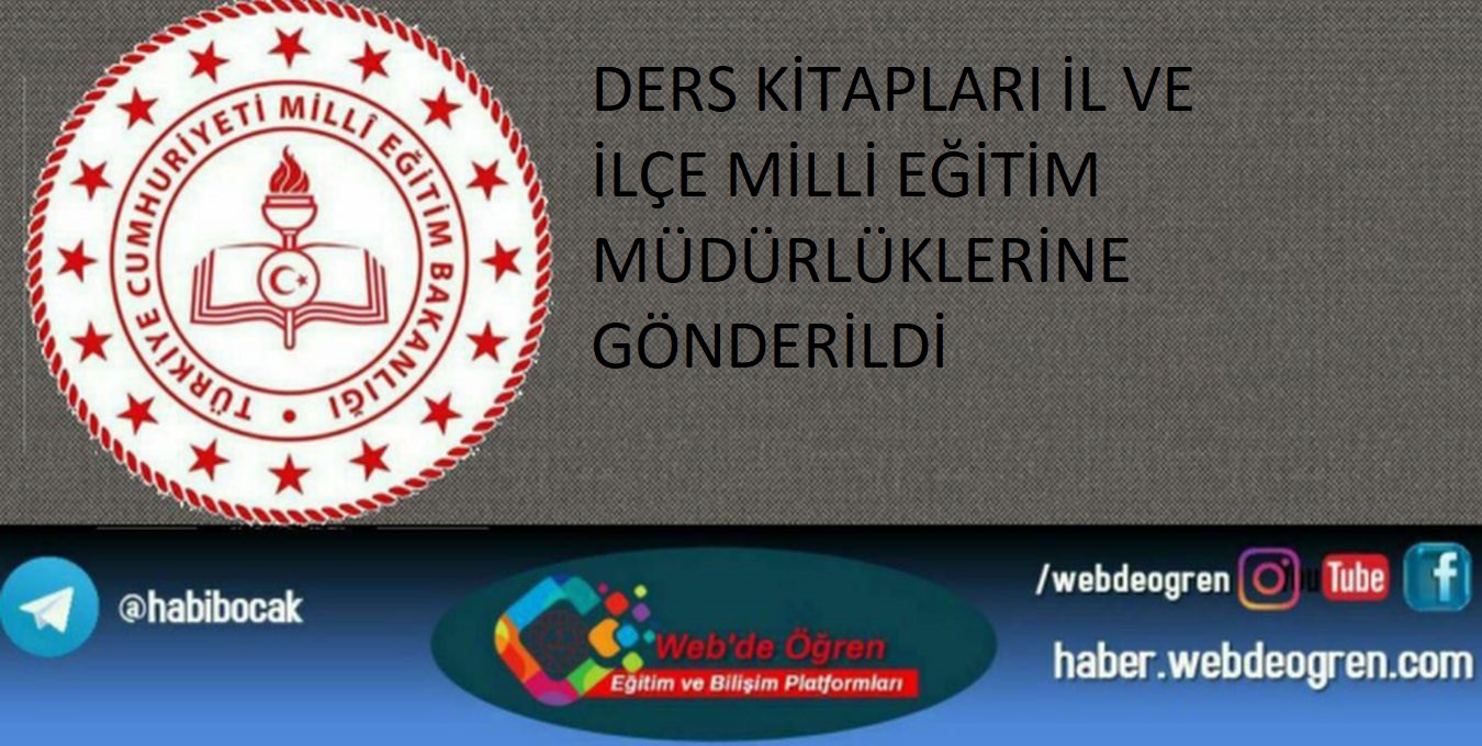 Ders Kitapları İl ve İlçe Milli Eğitim Müdürlüklerine Gönderildi