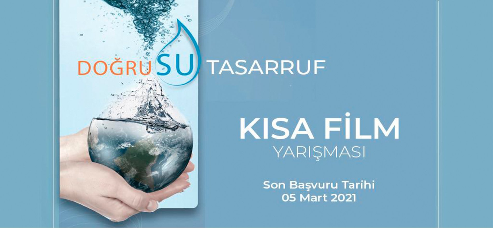 İl Millî Eğitim Müdürlükleri Arasında “Su Tasarrufu” Konulu Kısa Film Yarışması Başlıyor