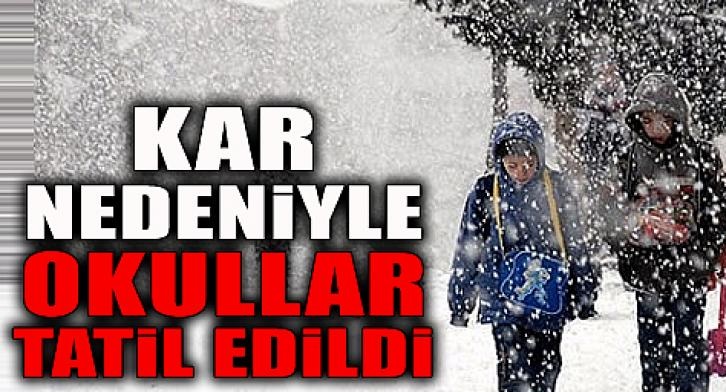 15 Şubat Pazartesi Günü Eğitime Ara Verilen İl ve İlçeler