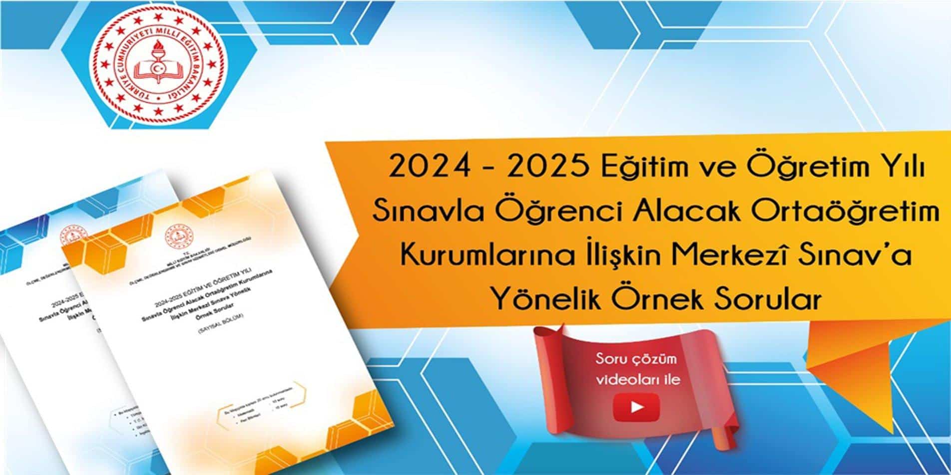 Lgs Merkezî Sınavına Yönelik Yeni Örnek Soruları Yayımlandı