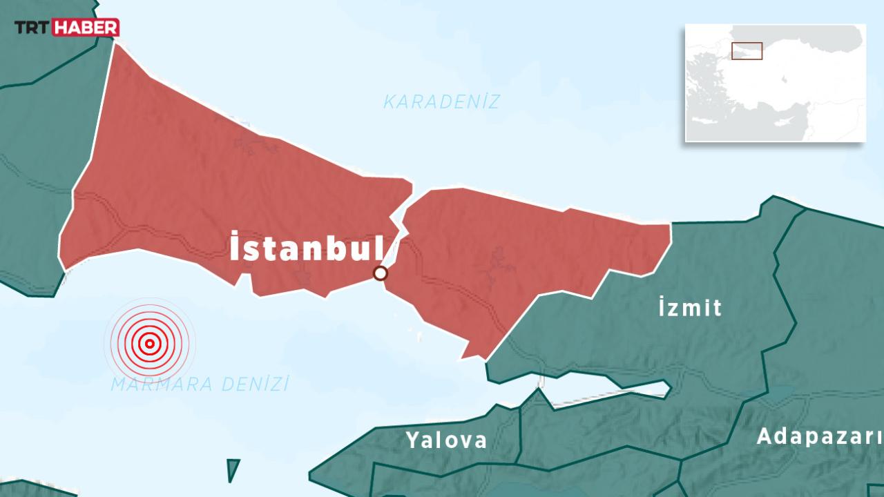 İstanbul’da Art Arda 6 Deprem