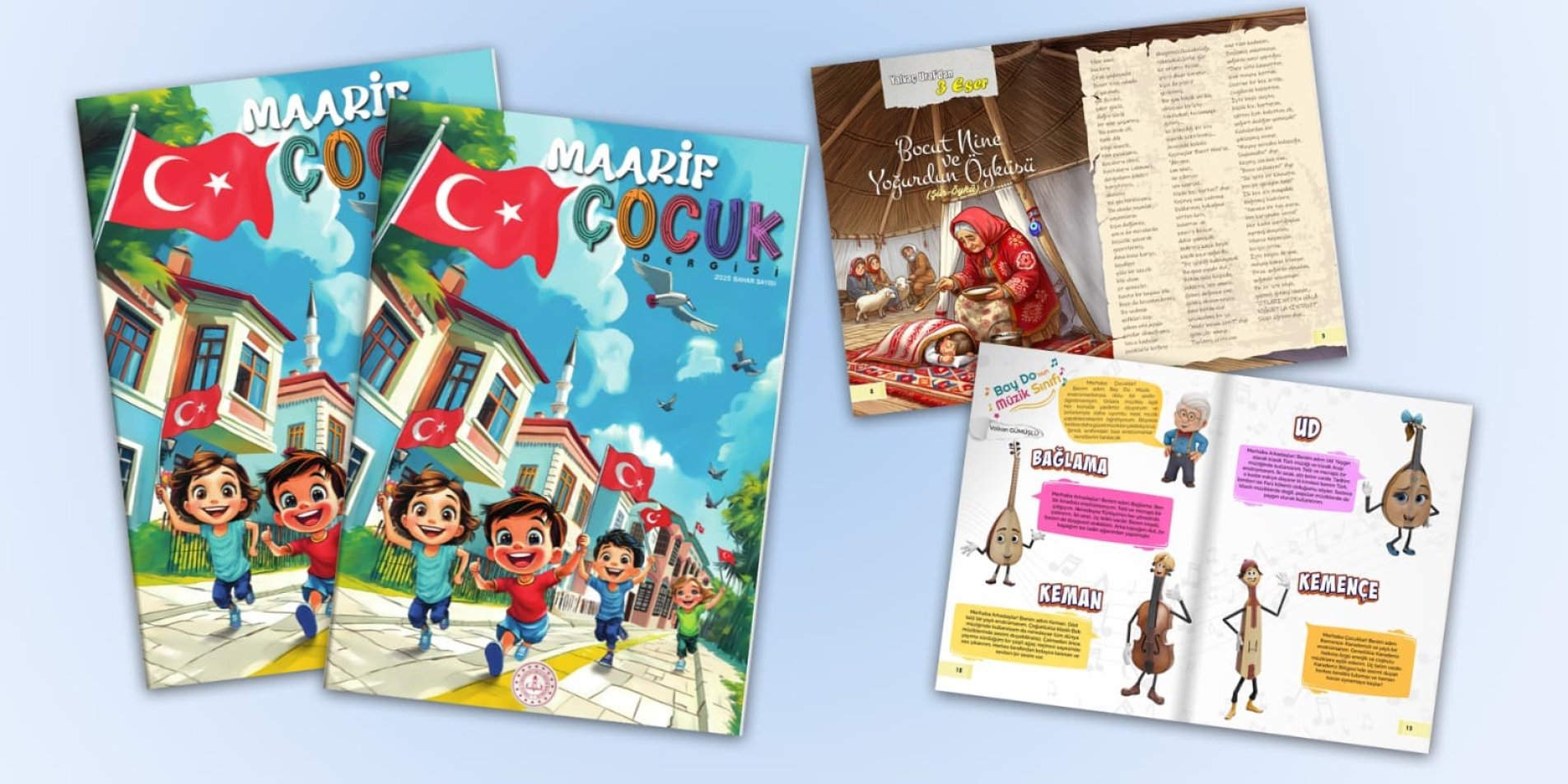 Meb’den Çocuklara Özel Yeni Dergi “Maarif Çocuk” Yayında